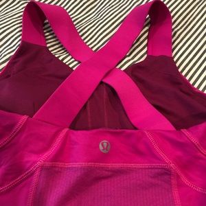 Lyly lemon criss cross tank